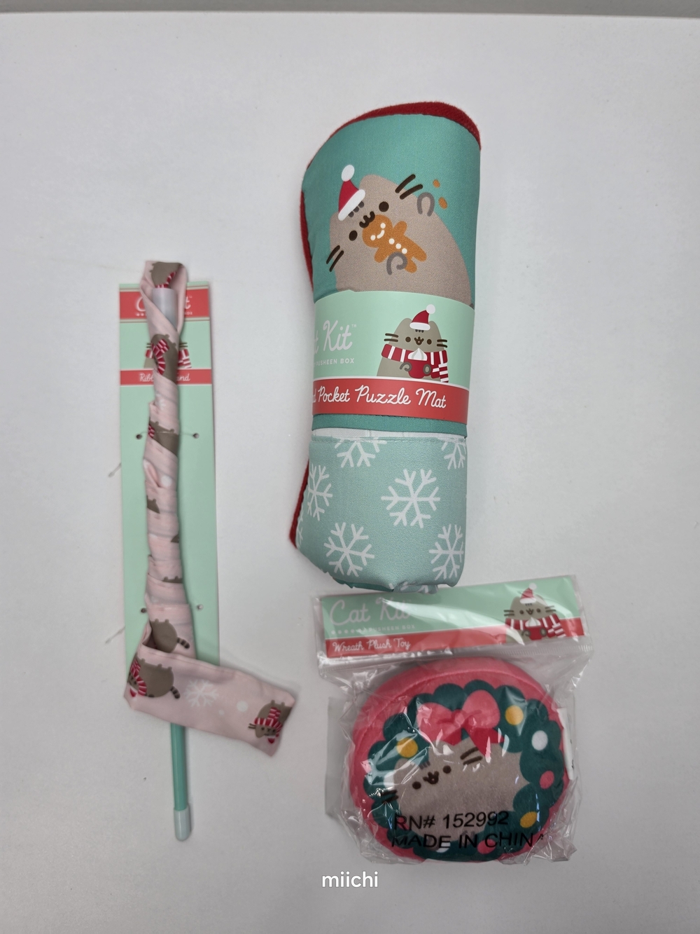 Pusheen Cat Christmas Cat Toy Gift Set
